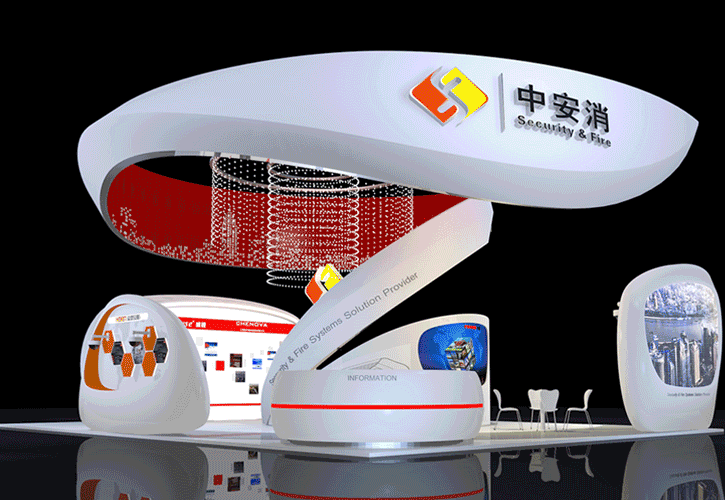 航峰展覽展臺(tái)設(shè)計(jì)搭建案例