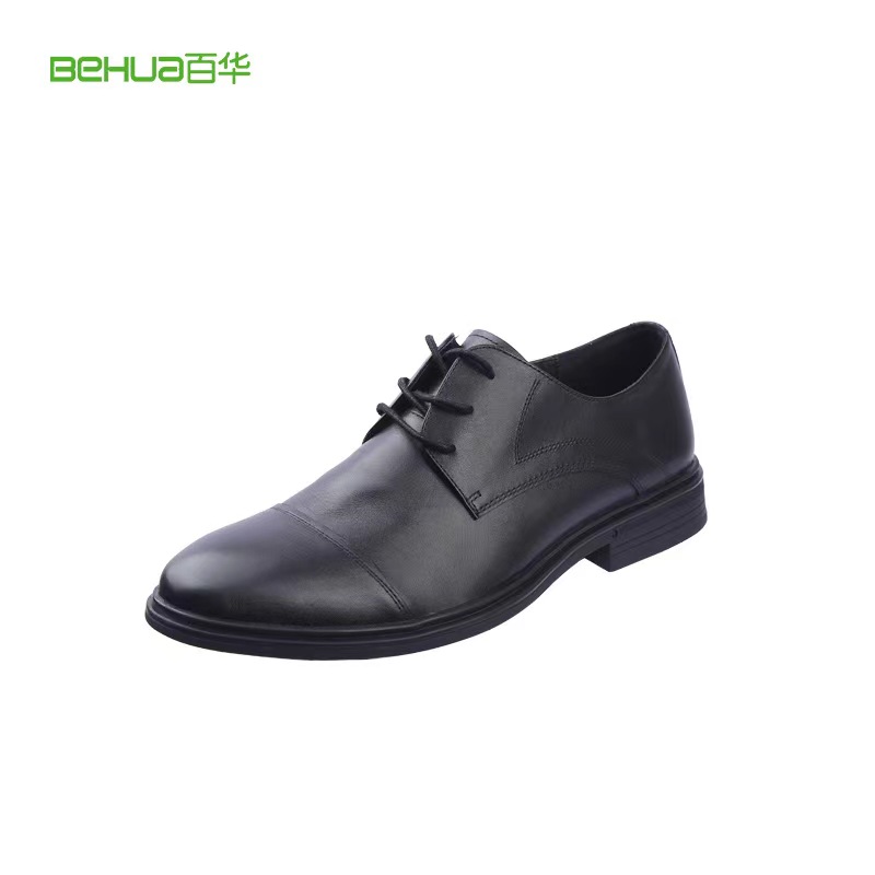 百華鞋業-頭層皮鞋